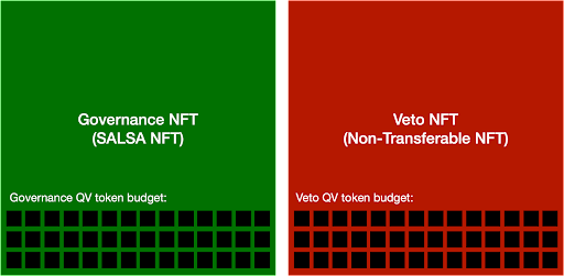 The Governance NFT is a SALSA NFT